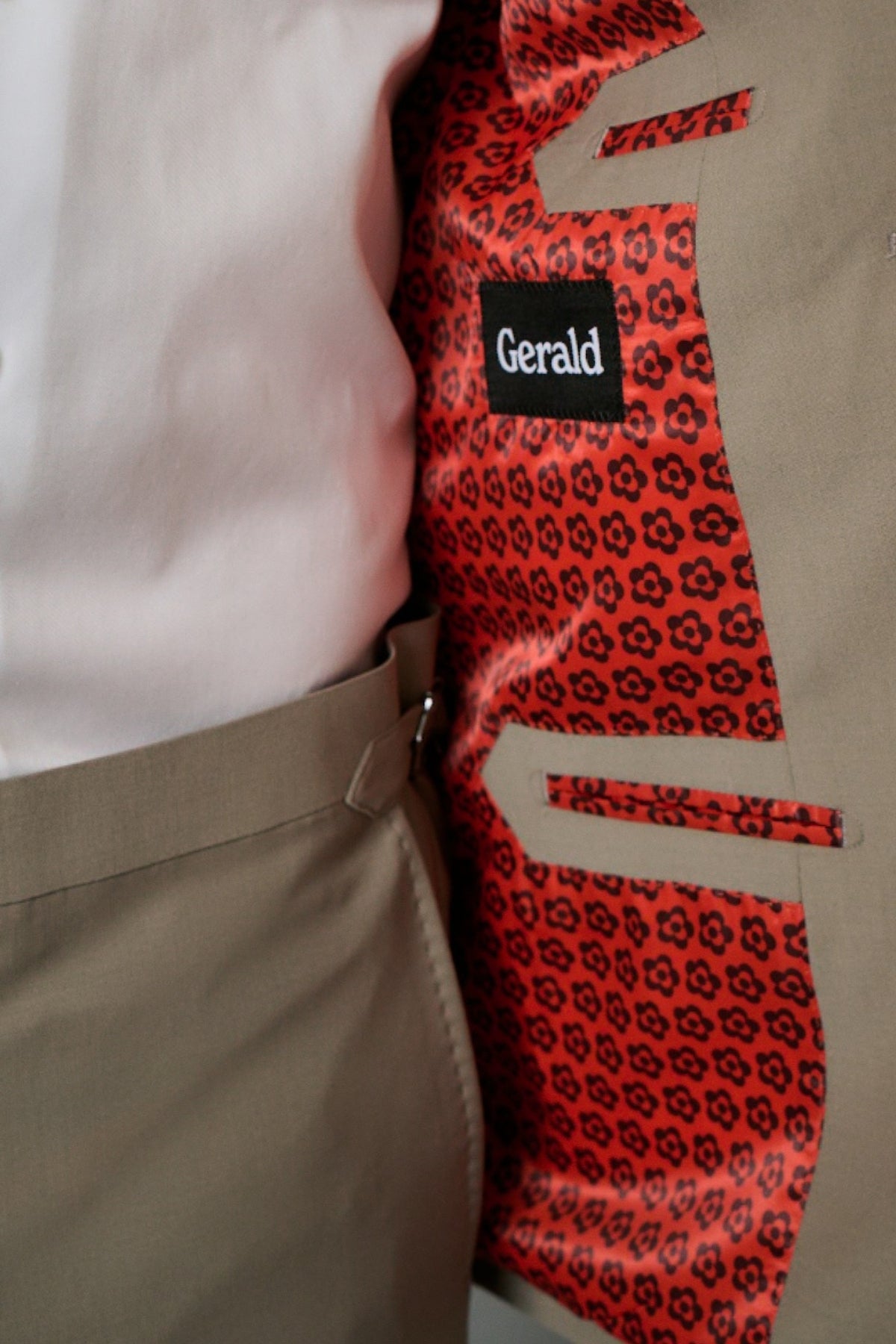 Solid Tan Weave Suit-Gerald-Boyds Philadelphia