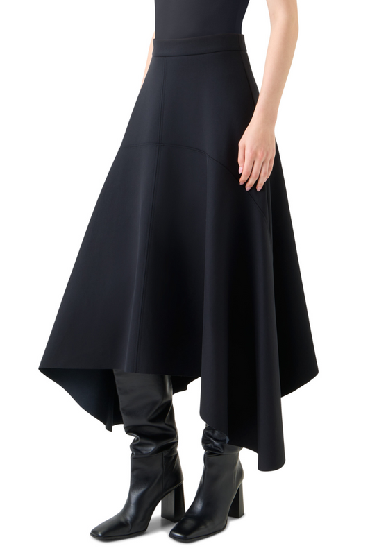 Neoprene Midi Skirt-Akris Punto-Boyds Philadelphia