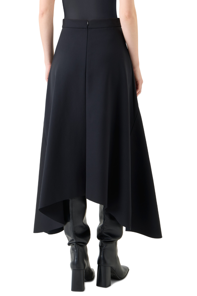 Neoprene Midi Skirt-Akris Punto-Boyds Philadelphia