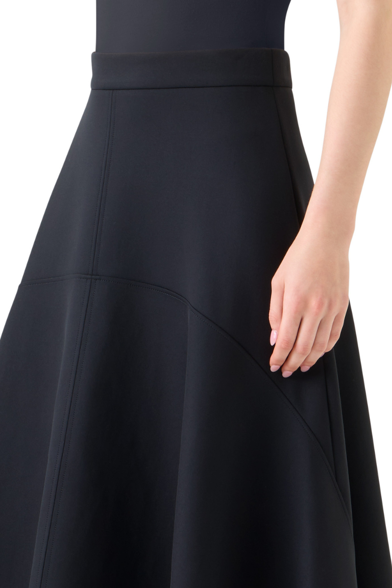 Neoprene Midi Skirt-Akris Punto-Boyds Philadelphia