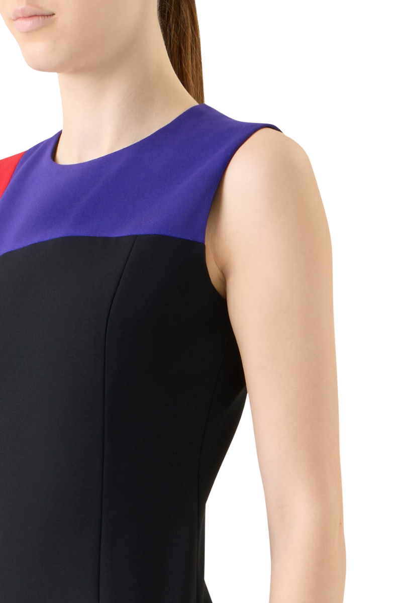 Colorblock Shift Dress-Akris Punto-Boyds Philadelphia