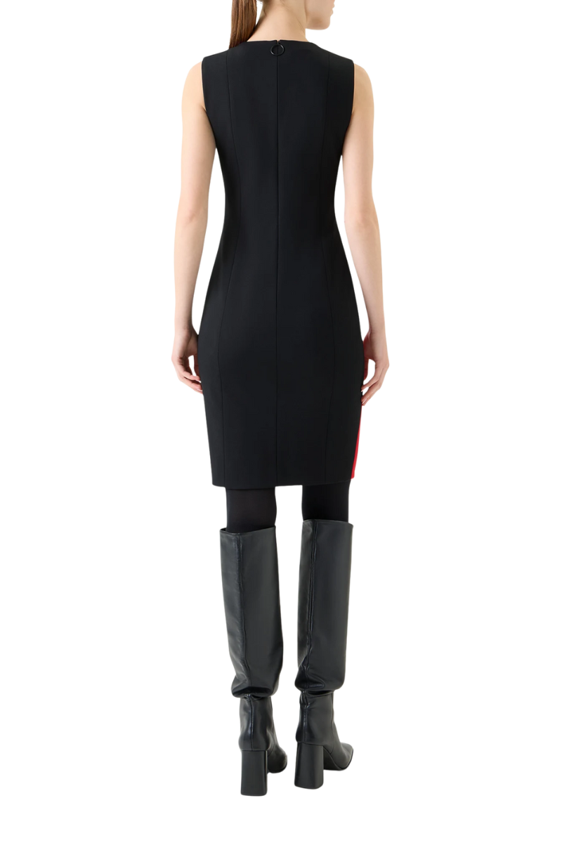 Colorblock Shift Dress-Akris Punto-Boyds Philadelphia