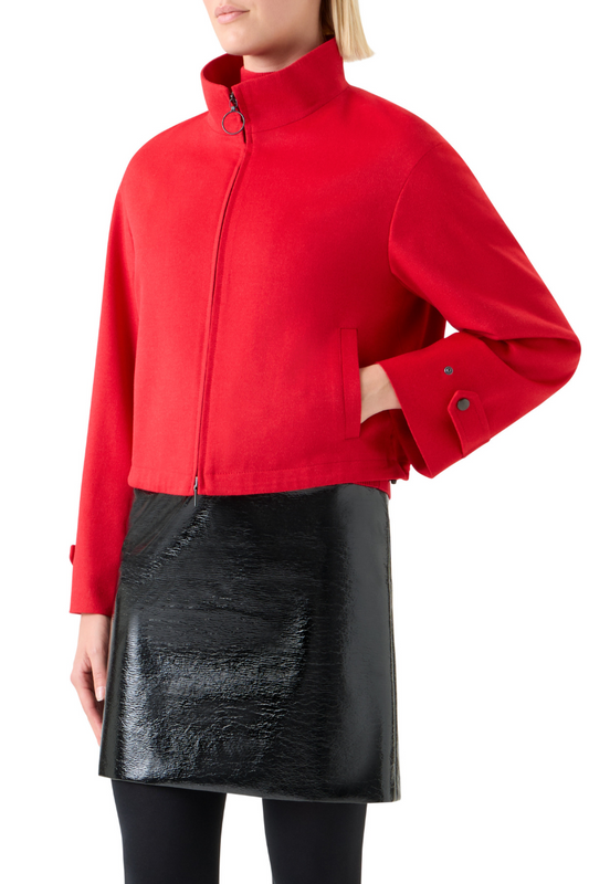 Drop Shoulder Jacket-Akris Punto-Boyds Philadelphia