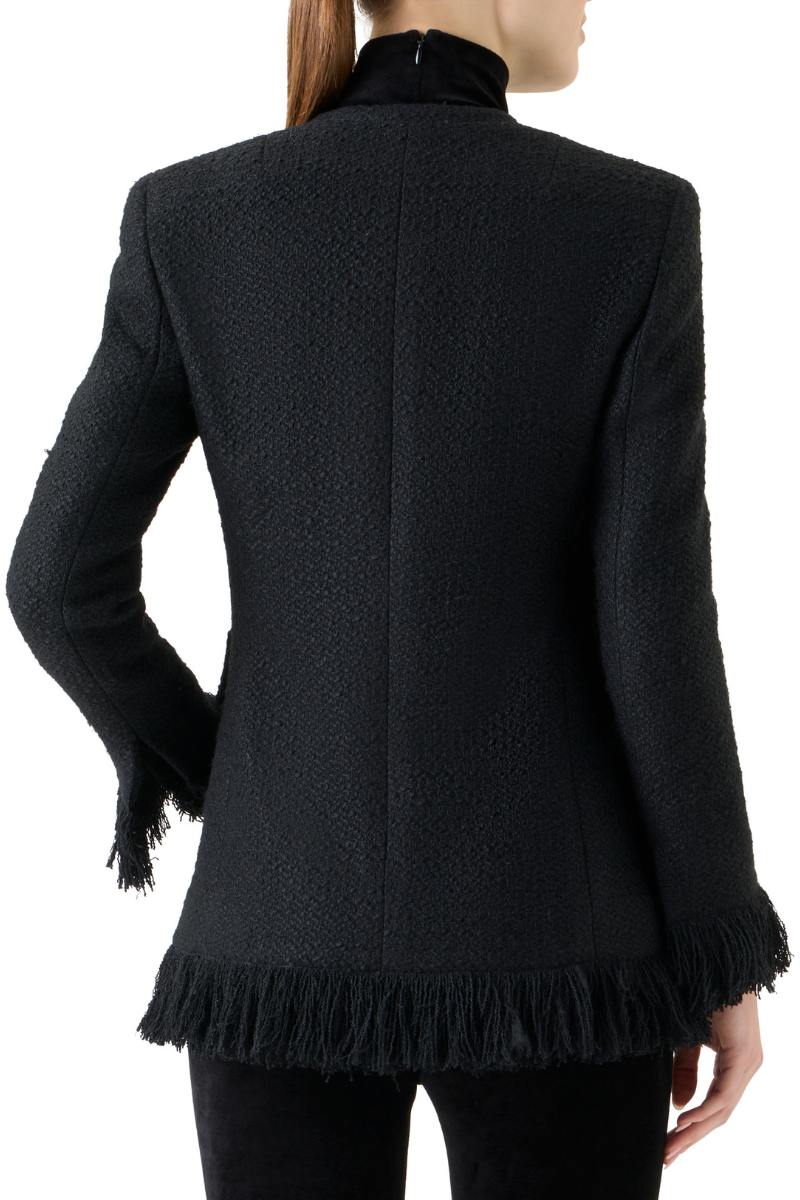 Boucle Tweed Jacket-Akris Punto-Boyds Philadelphia