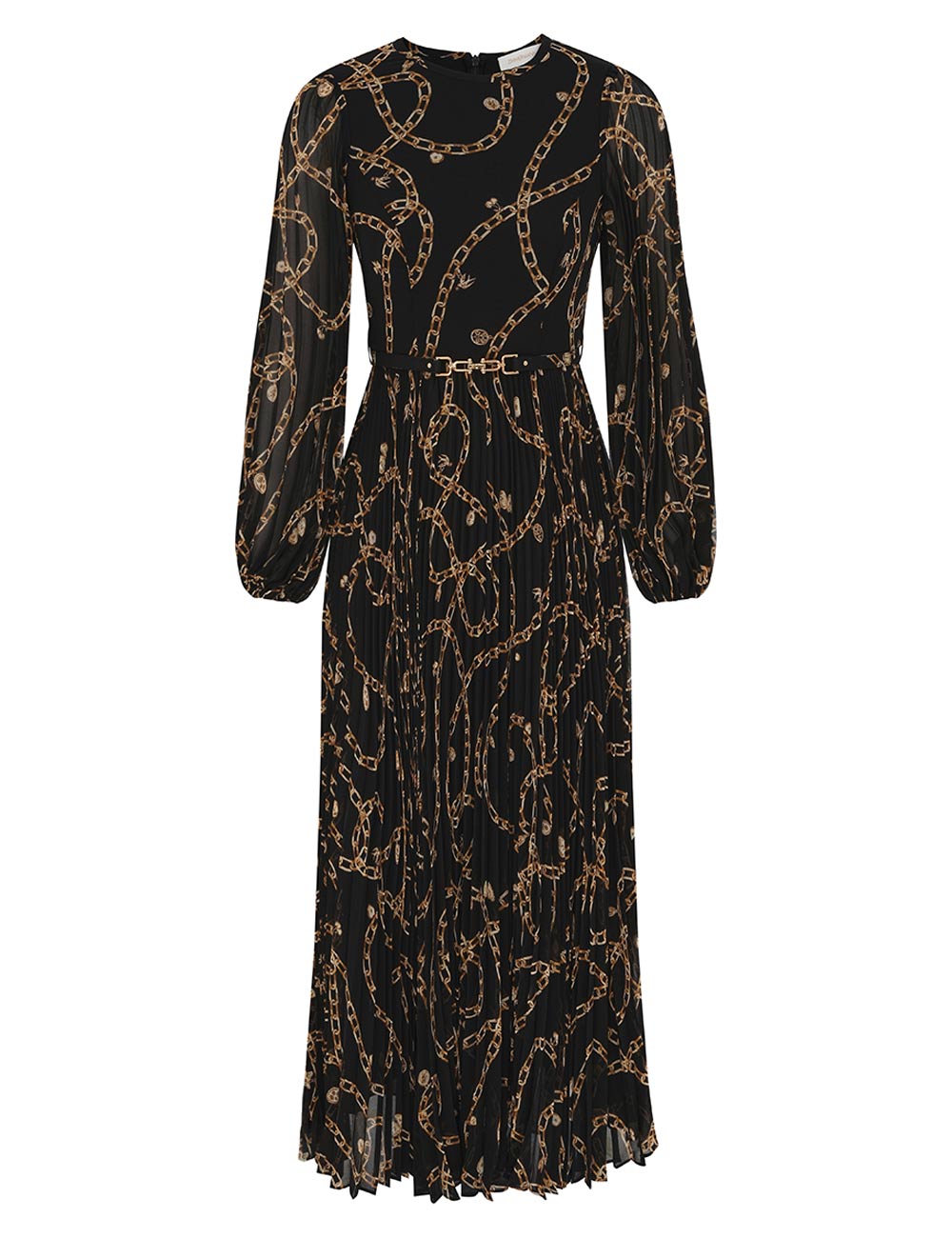 Sunray Long Sleeve Dress-ZIMMERMANN-Boyds Philadelphia