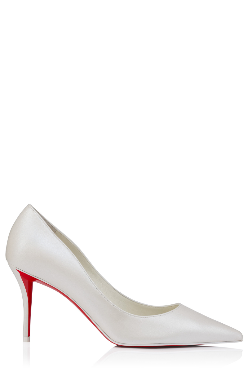 Christian Louboutin スパイク ハイヒール パンプス ホワイト Miss Z Pump by Christian Louboutin