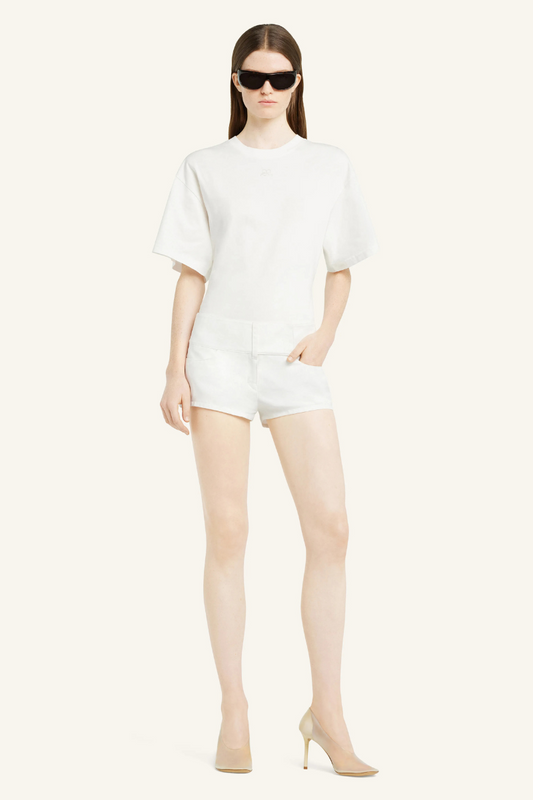 Fitted T-Shirt-Courrèges-Boyds Philadelphia