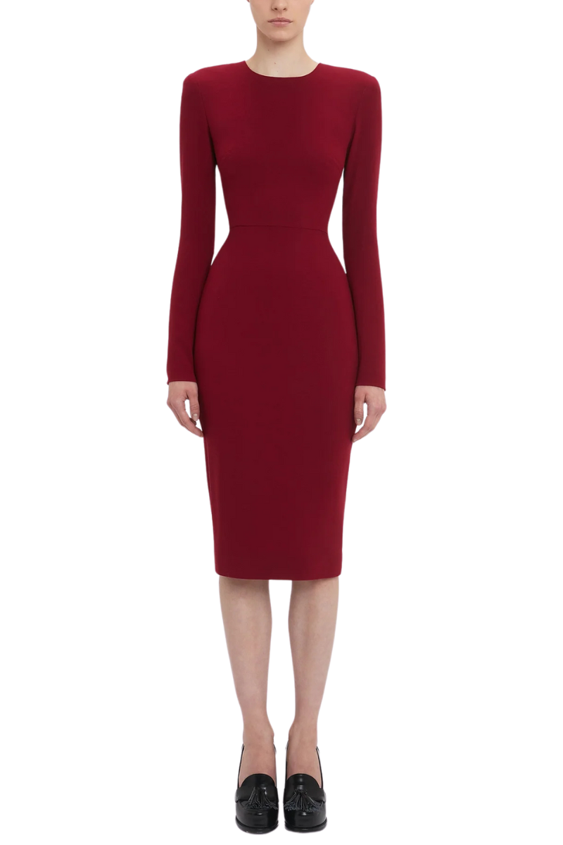 T-Shirt Fitted Dress by Victoria Beckham T-Shirt Fitted Dress by Victoria Beckham