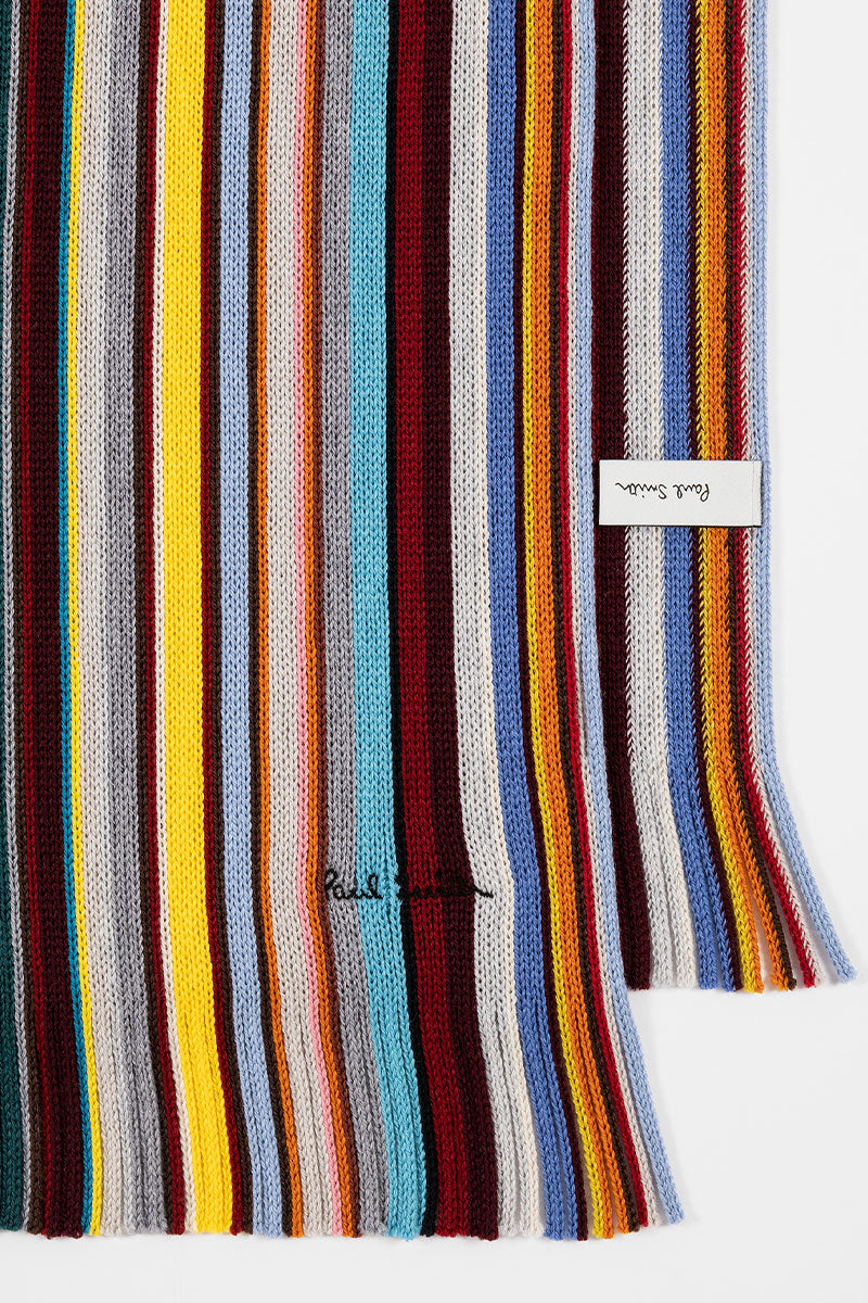 Signature Stripe Scarf-Paul Smith-Boyds Philadelphia