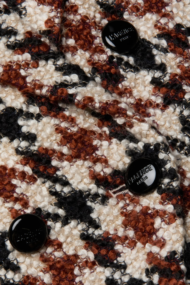 Marie Houndstooth Tweed Blazer-L'AGENCE-Boyds Philadelphia