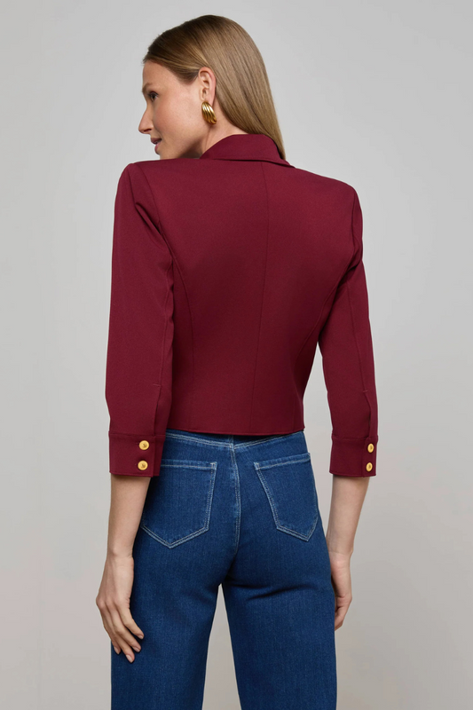 Kumi Cropped Jacket-L'AGENCE-Boyds Philadelphia