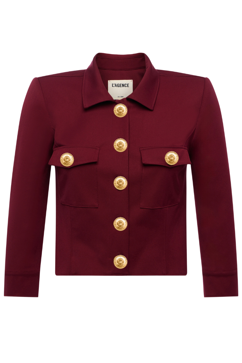 Kumi Cropped Jacket-L'AGENCE-Boyds Philadelphia