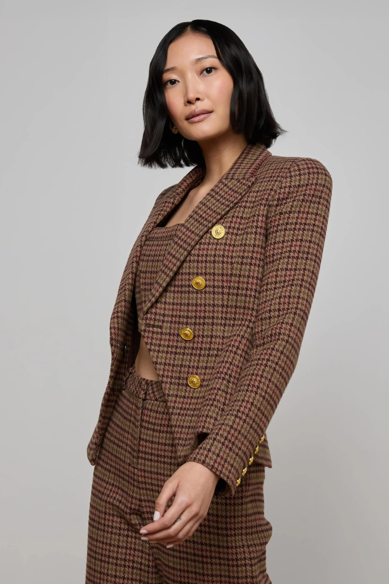 Bethany Houndstooth Blazer-L'AGENCE-Boyds Philadelphia