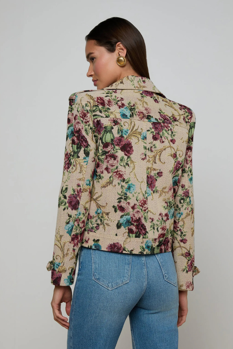 Xoey Cropped Trench Coat-L'AGENCE-Boyds Philadelphia