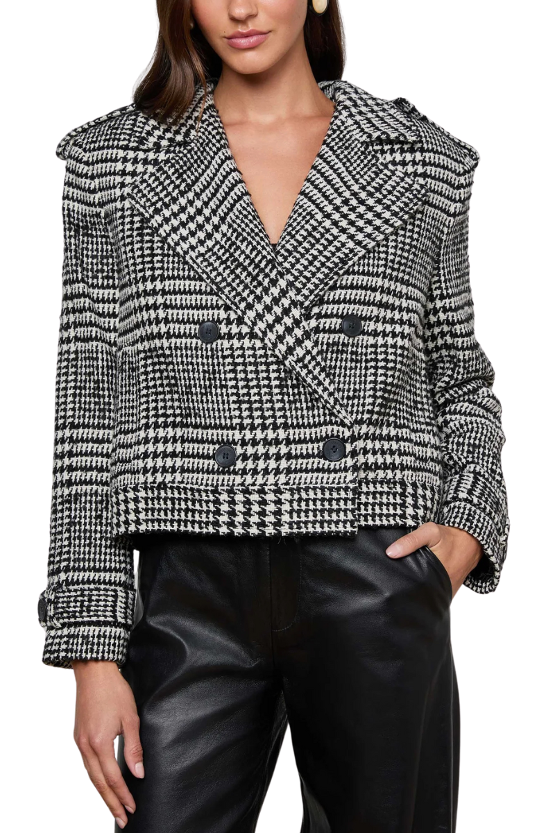 Xoey Cropped Trench Coat-L'AGENCE-Boyds Philadelphia