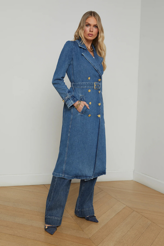 Bradley Denim Trench-L'AGENCE-Boyds Philadelphia