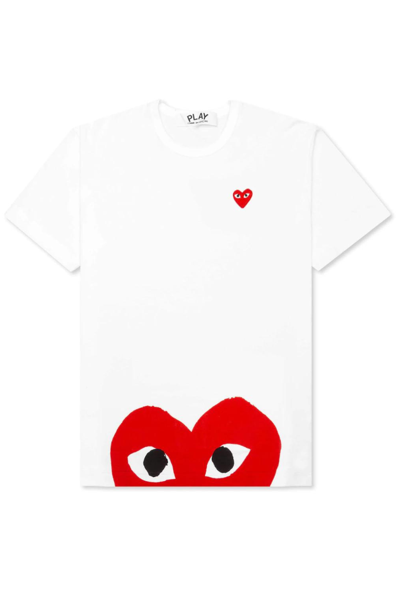 Hearts T-Shirt by Comme des Garçons Play