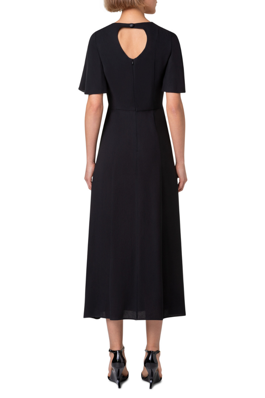 Moss Crêpe Dress-Akris Punto-Boyds Philadelphia