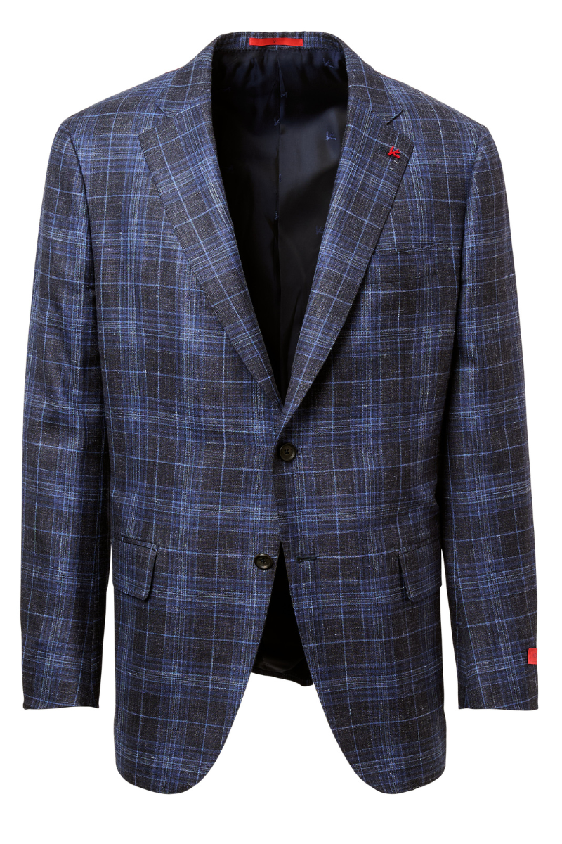 Plaid Sport Jacket-ISAIA-Boyds Philadelphia