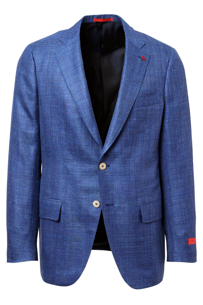 Hi Blue Sport Jacket-ISAIA-Boyds Philadelphia