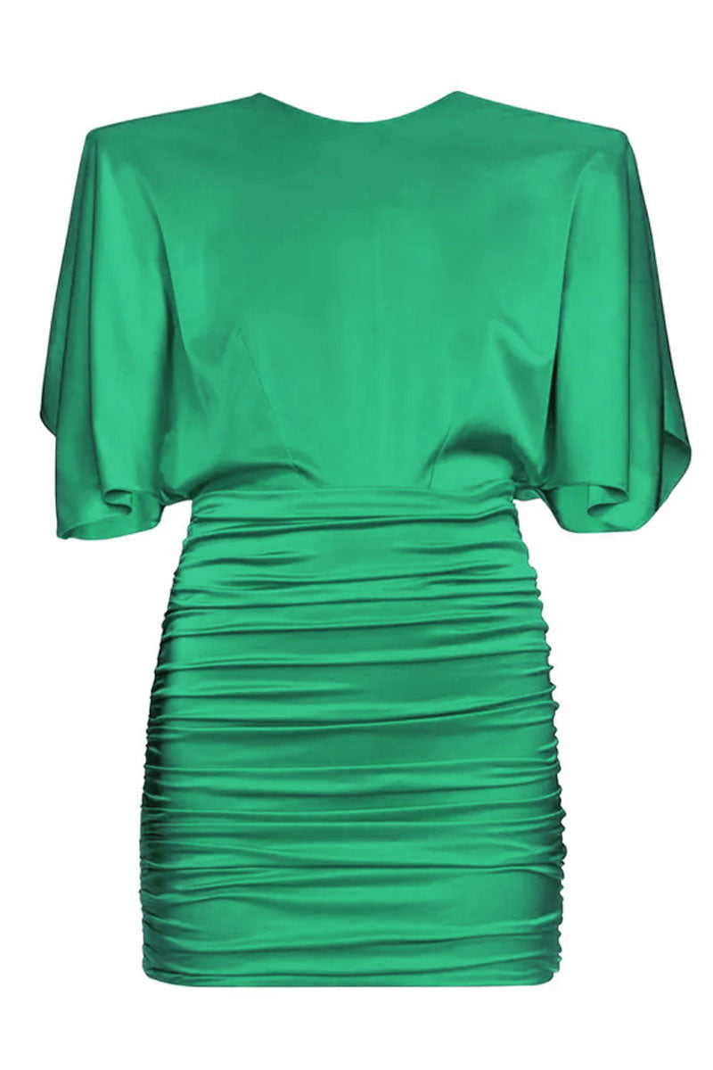 Alexandre Vauthier Women's Backless Dress - Green - Mini dresses Alexandre Vauthier Women's Backless Dress - Green - Mini dresses