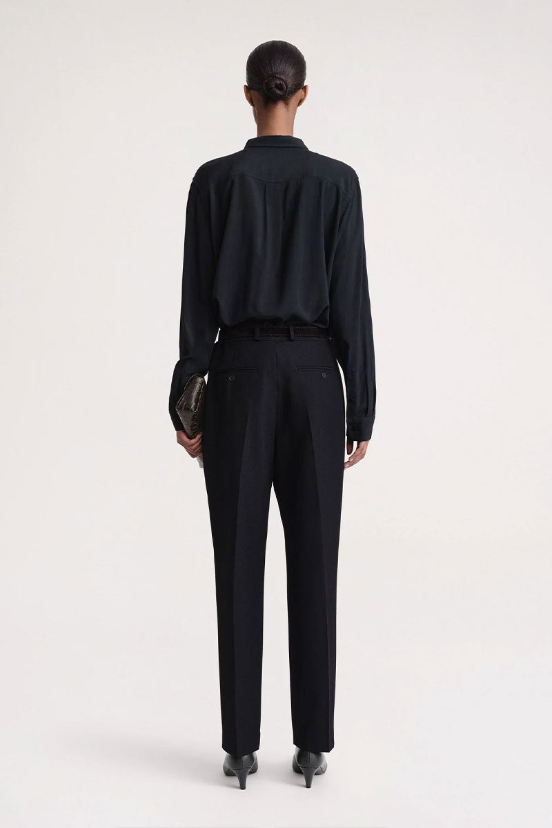 Drape-Front Shirt-TOTEME-Boyds Philadelphia