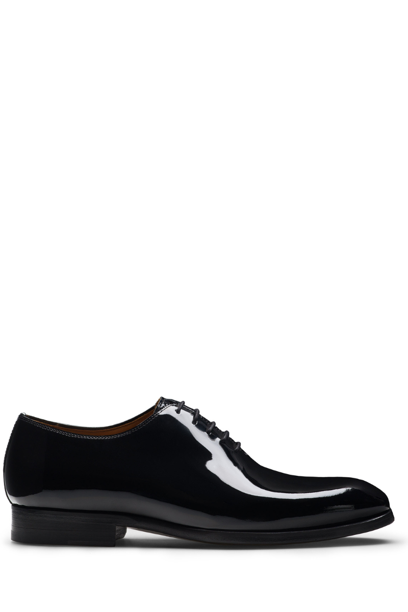 Fleur Patent Lace-Up Shoes by Magnanni