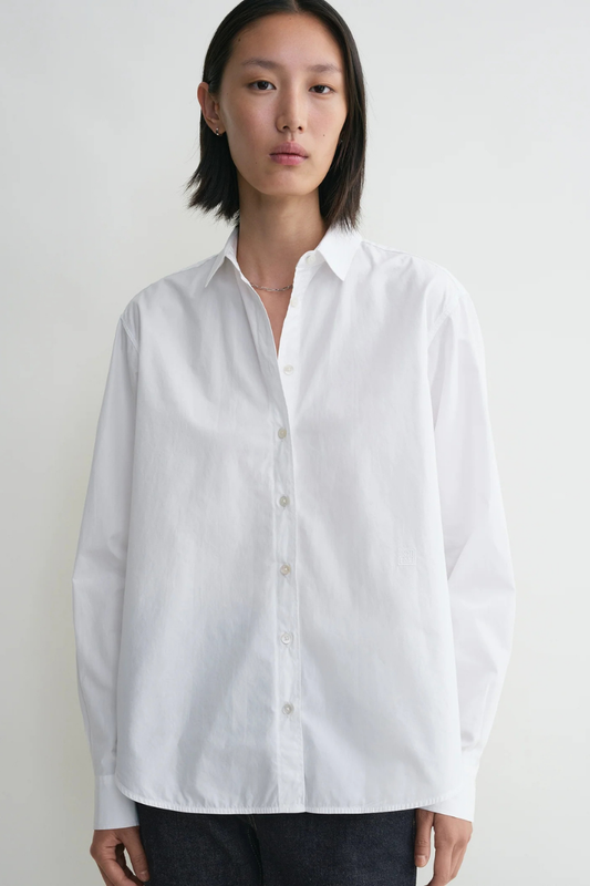 Signature Cotton Shirt-TOTEME-Boyds Philadelphia