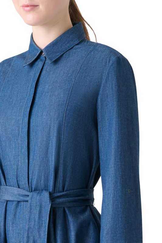 Denim Shirt Dress-Akris Punto-Boyds Philadelphia