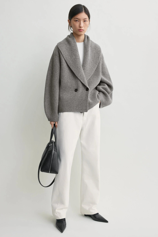 Shawl Lapel Cardigan-TOTEME-Boyds Philadelphia