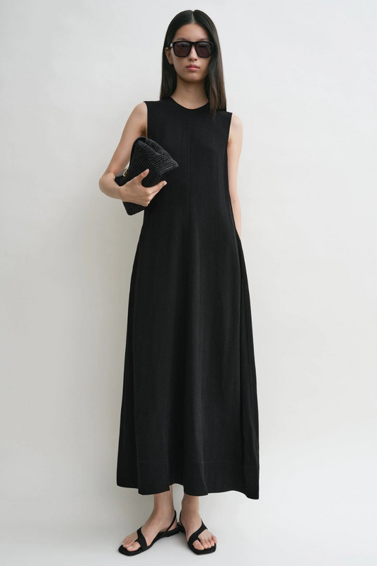 Woven Stripe Dress-TOTEME-Boyds Philadelphia