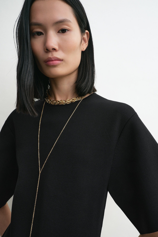 Tee Knit Dress-TOTEME-Boyds Philadelphia