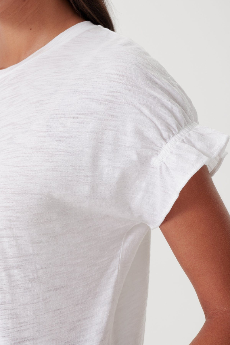 Puff & Ruffle Sleeve Tee-Goldie-Boyds Philadelphia