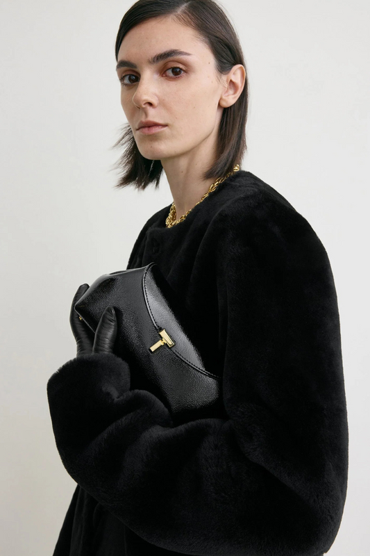 Mini T-Lock Clutch-TOTEME-Boyds Philadelphia