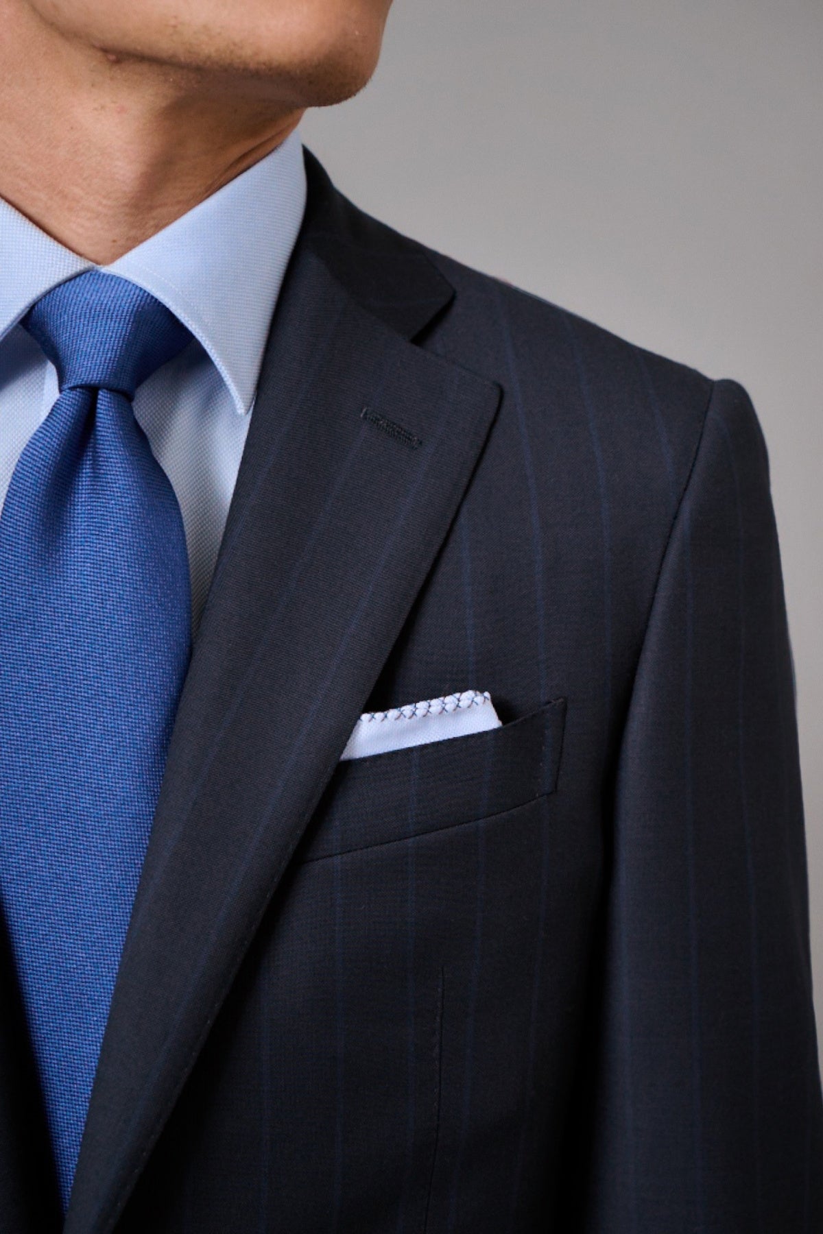 Navy Stripe Suit-Scuderi-Boyds Philadelphia