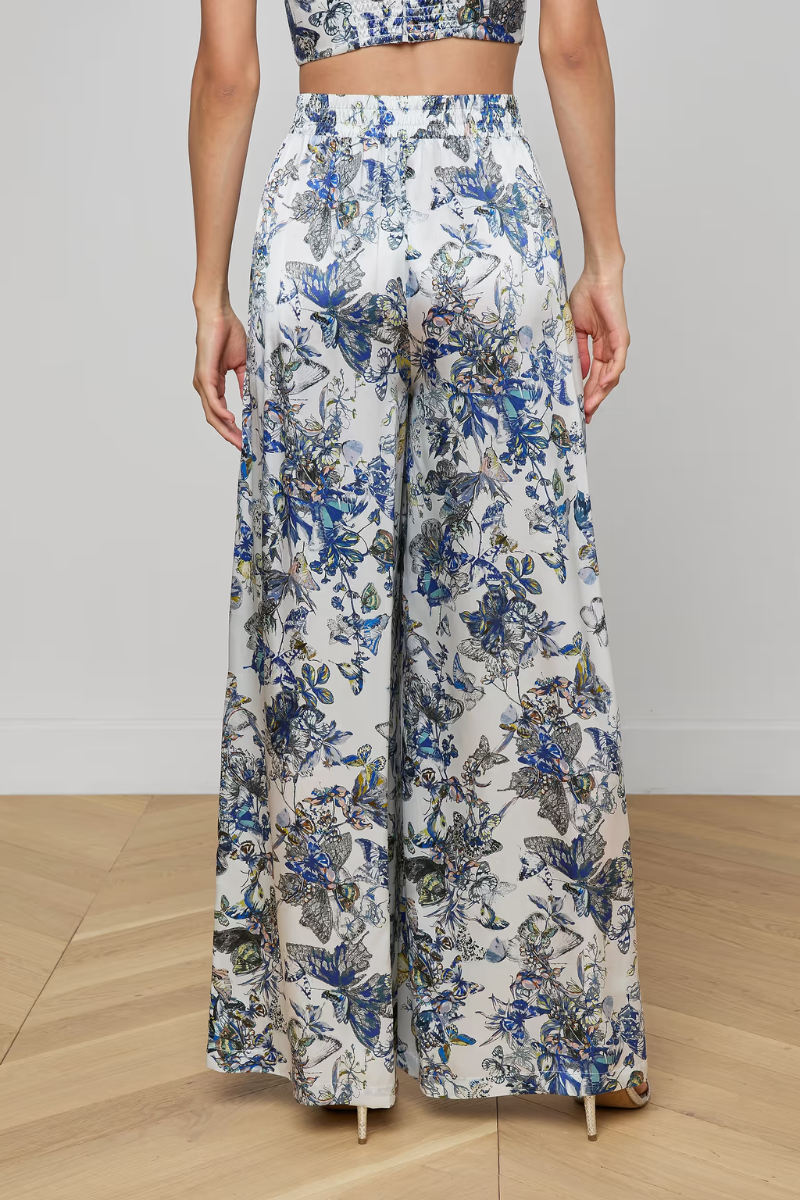 Lillian Silk Wide-Leg Pant-L'AGENCE-Boyds Philadelphia