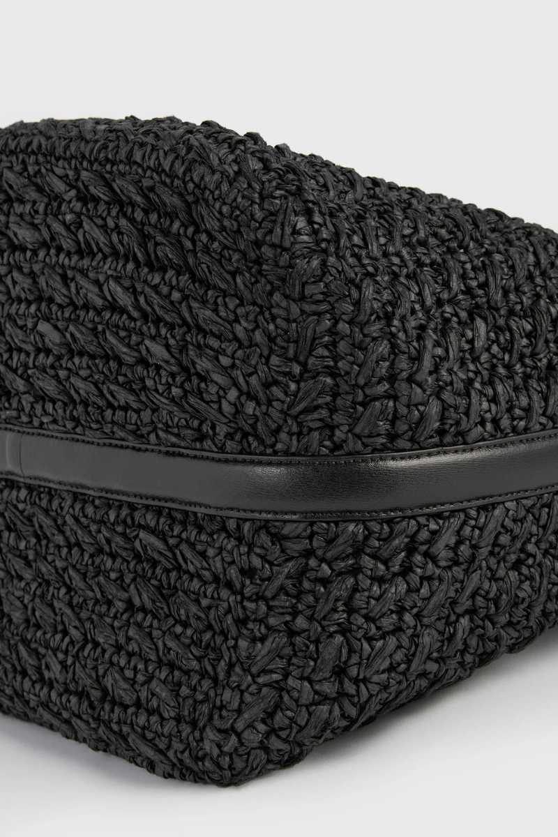Belted Paper Raffia Tote-TOTEME-Boyds Philadelphia