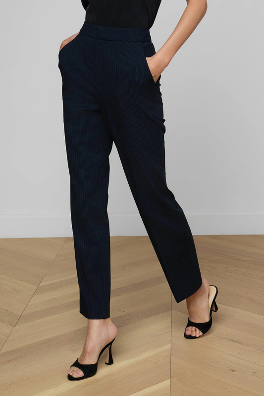 Rebel Pinstriped Trouser-L'AGENCE-Boyds Philadelphia