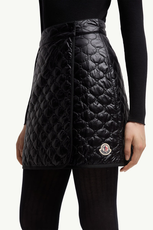 Square-Quilted Padded Mini Skirt-Moncler-Boyds Philadelphia