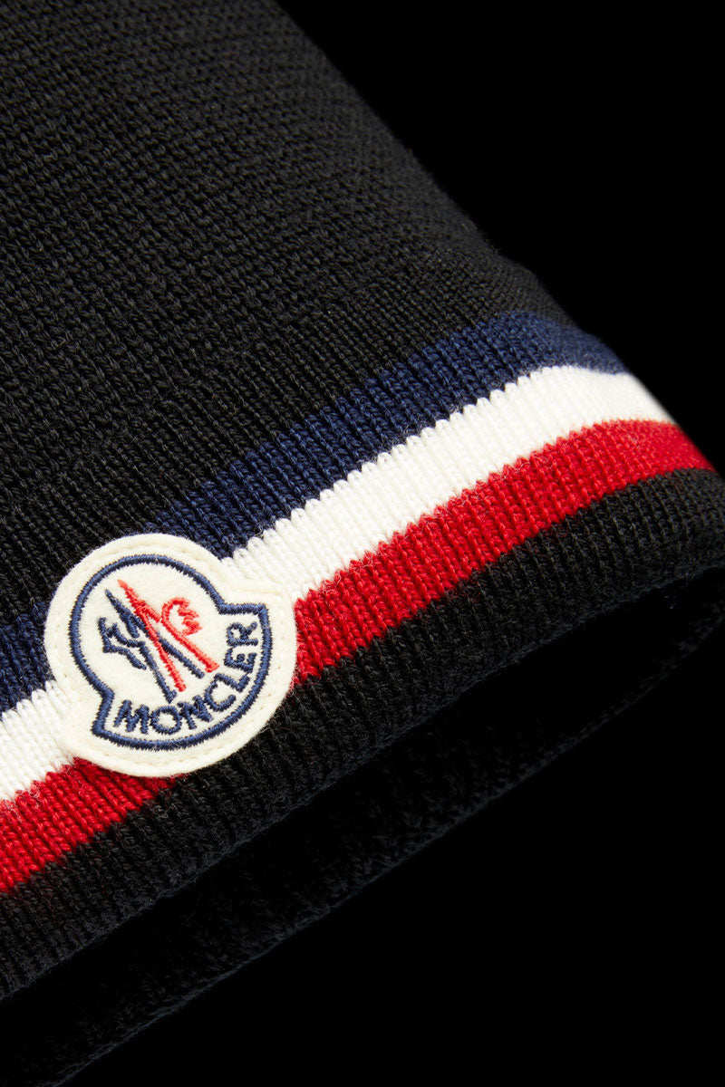 Tricolor Wool Beanie-Moncler-Boyds Philadelphia