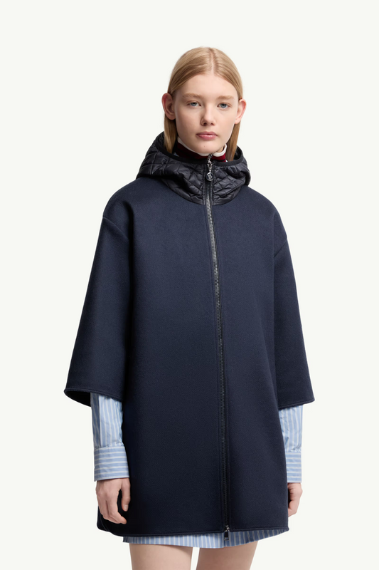 Hooded Zip-Up Cape-Moncler-Boyds Philadelphia