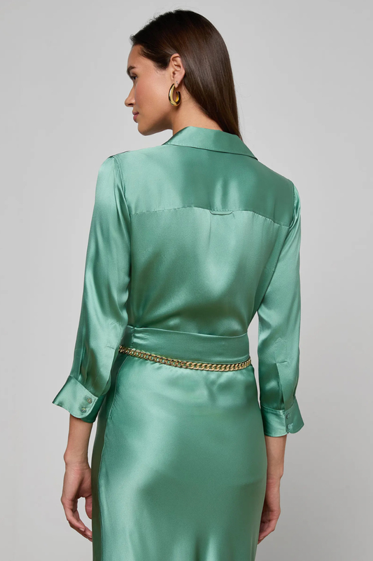 Dani Silk Blouse-L'AGENCE-Boyds Philadelphia