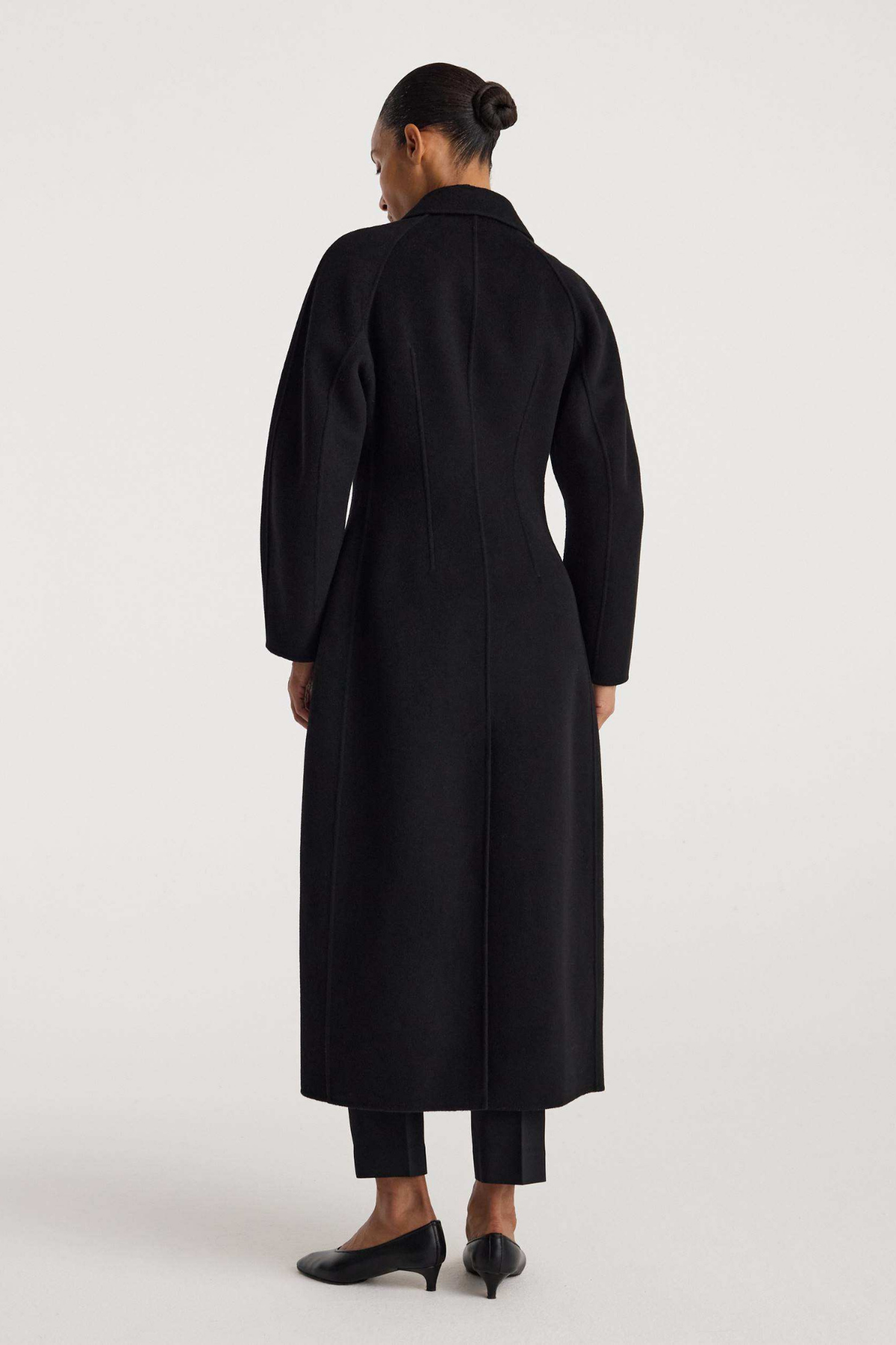Double-Faced Elongated Sculptural Coat-Róhe-Boyds Philadelphia