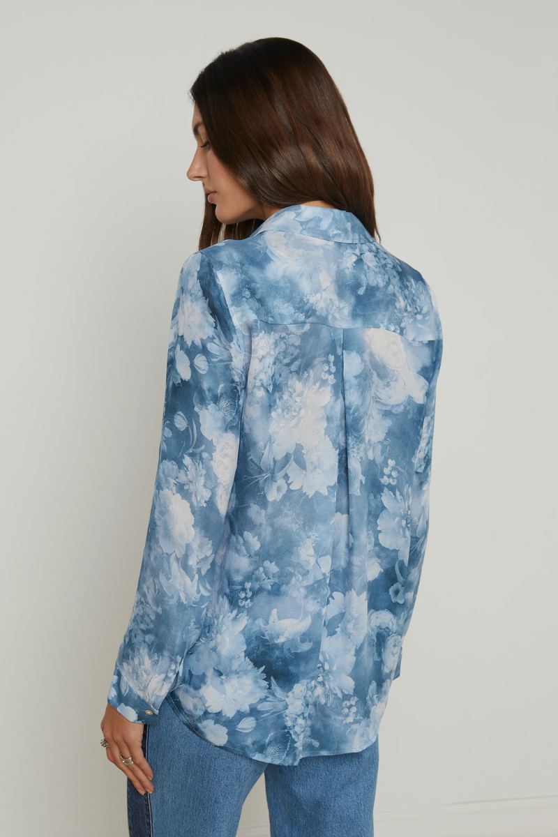 Nina Silk Blouse-L'AGENCE-Boyds Philadelphia