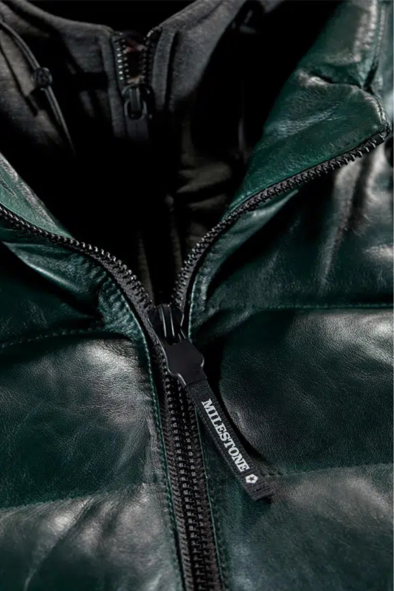 Callisto Leather Bomber Jacket-MILESTONE-Boyds Philadelphia