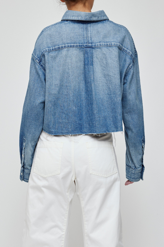 Manorhaven Cropped Shirt-MOUSSY-Boyds Philadelphia