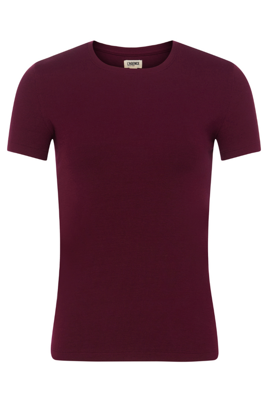 Ressi Fitted Tee-L'AGENCE-Boyds Philadelphia