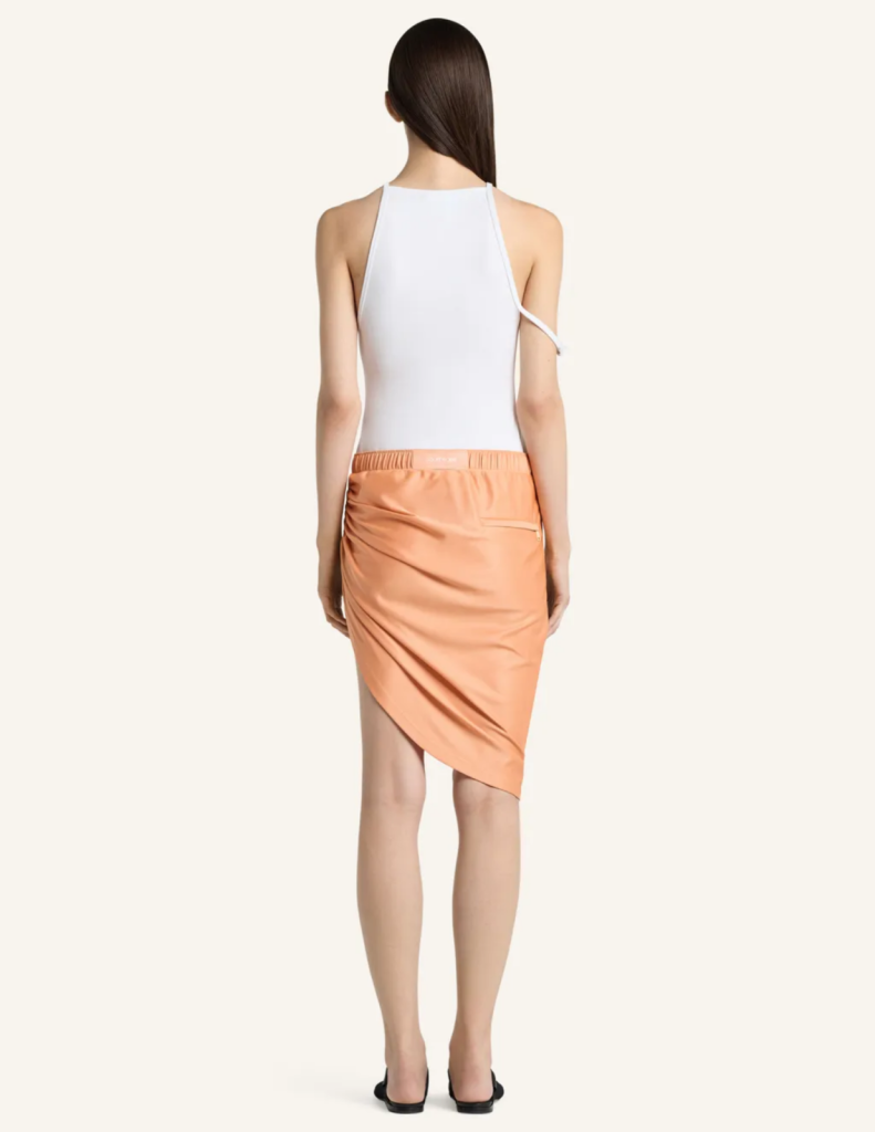 Buckle 90'S Rib Tank Top-Courrèges-Boyds Philadelphia
