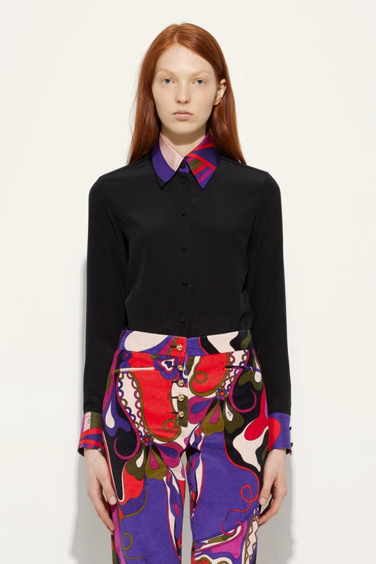 Crepe De Chine Shirt-PUCCI-Boyds Philadelphia