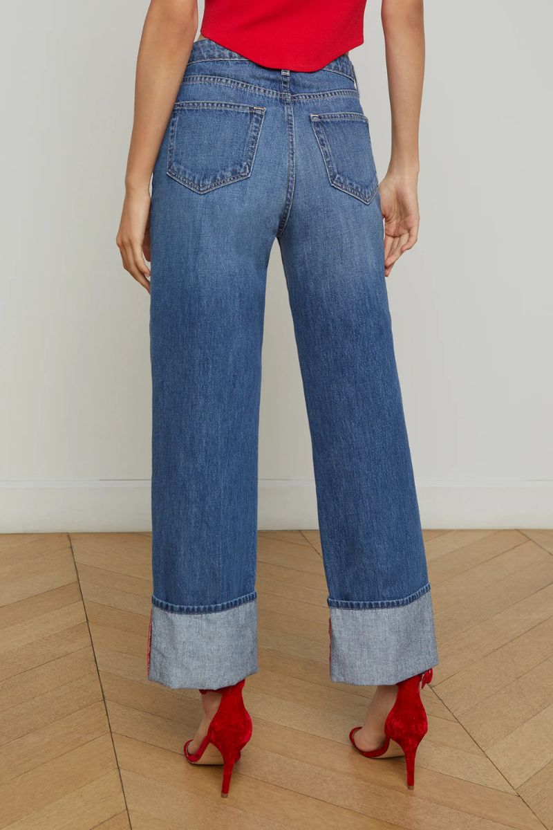 Leighton Cropped Stovepipe Jean-L'AGENCE-Boyds Philadelphia